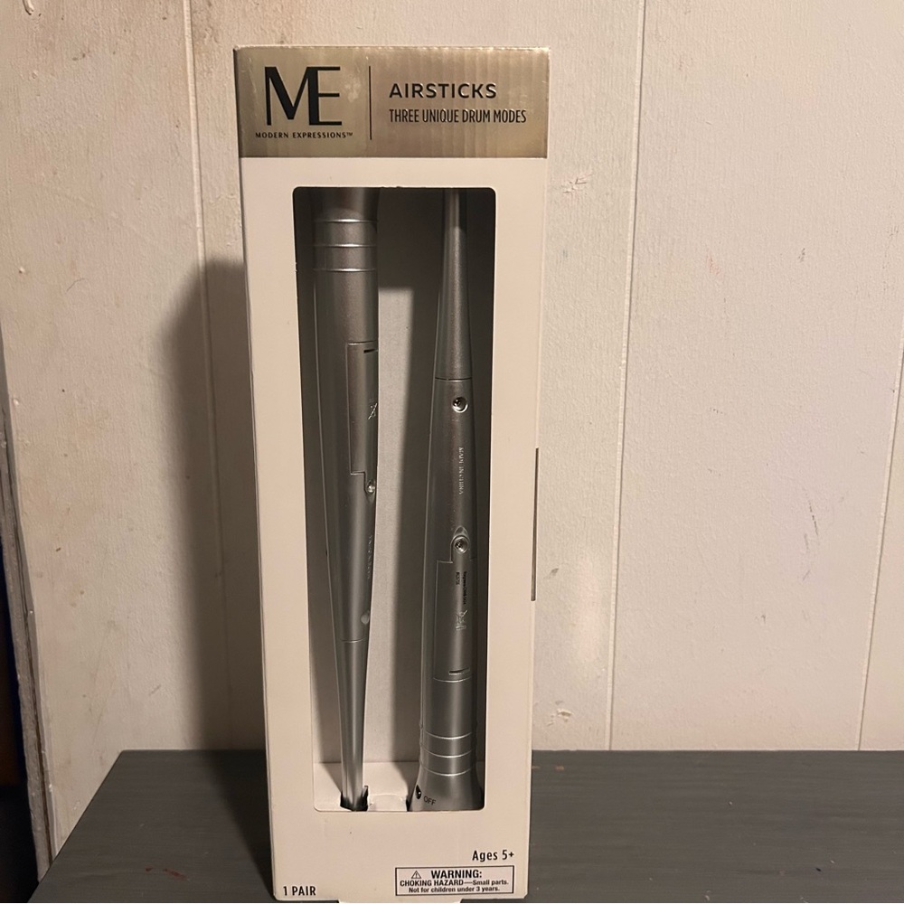 ME Airsticks Silver Drumsticks